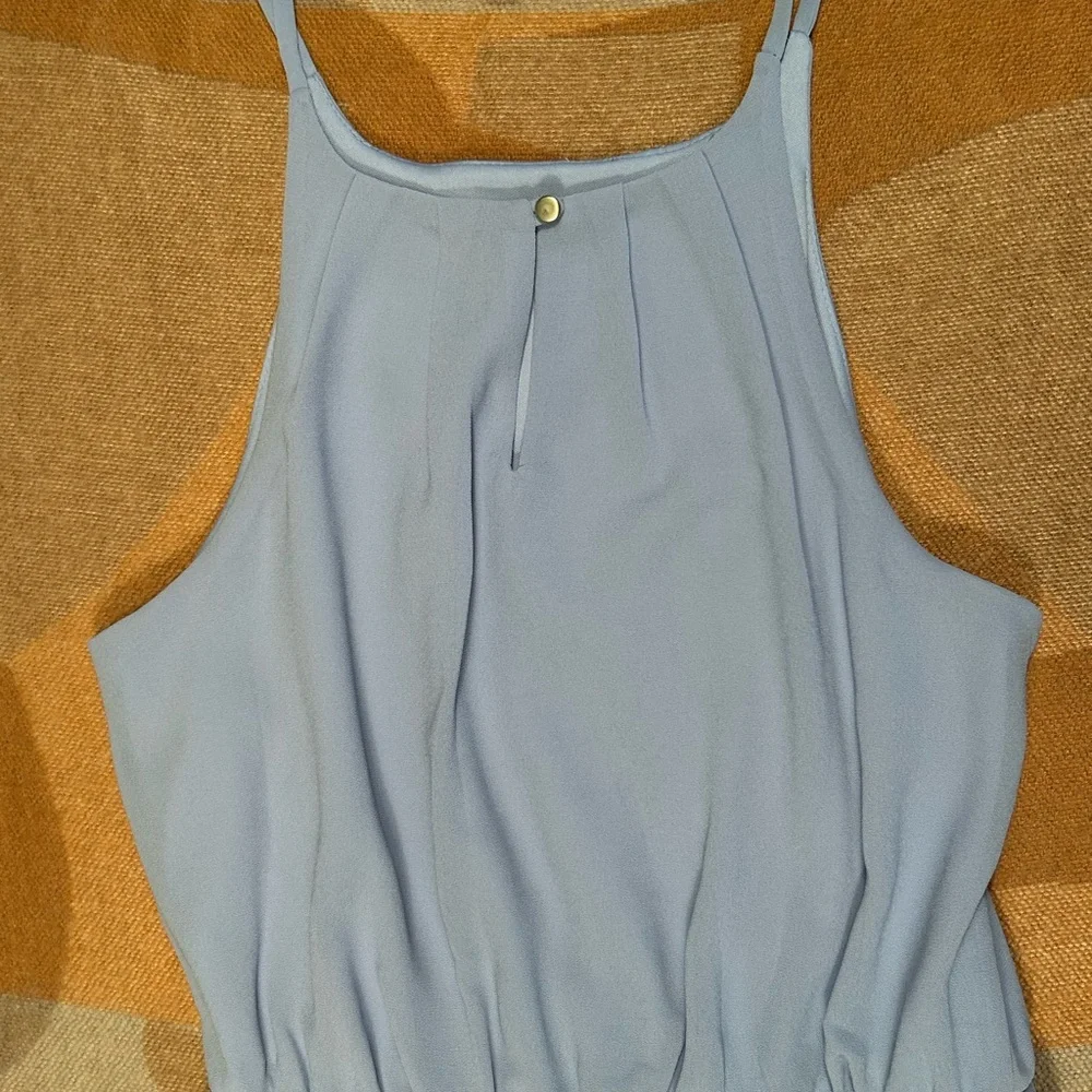 Flattering easy care, all occasion, Periwinkle Dress, Small